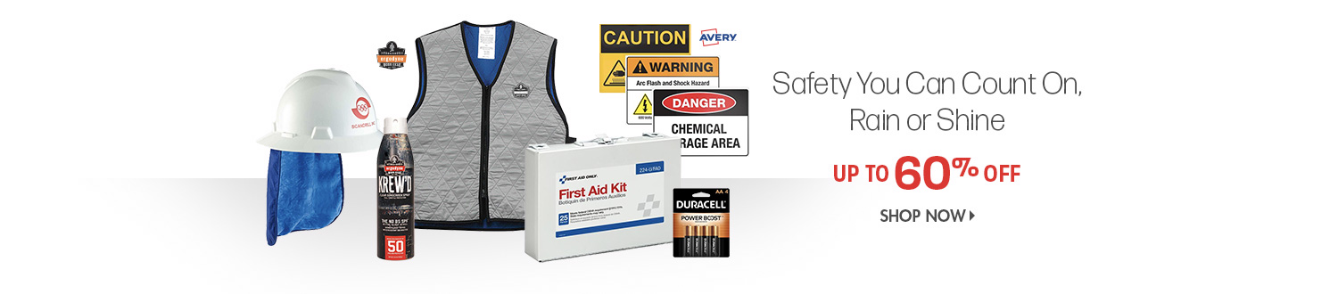 Save on Summer Safety Supplies