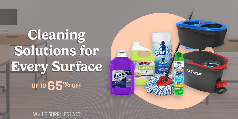 Save on Cleaning Supplies