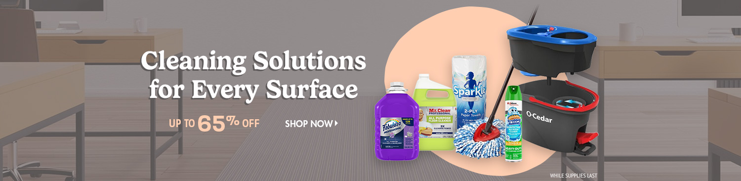 Save on Cleaning Supplies