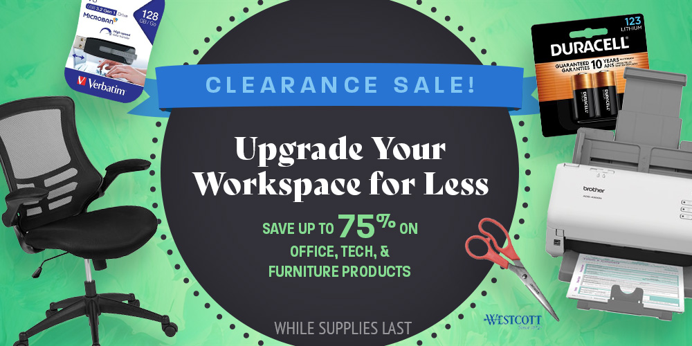 Save on Office and Furniture and Technology Clearance Products