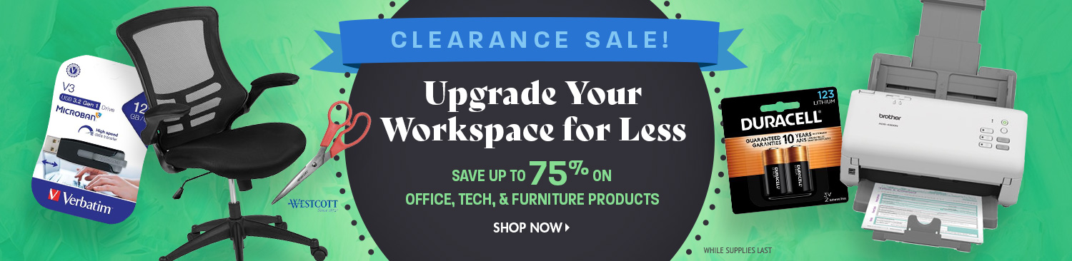 Save on Office and Furniture and Technology Clearance Products