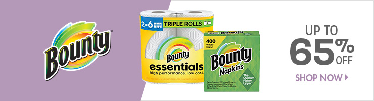 Save on Bounty Brand Products