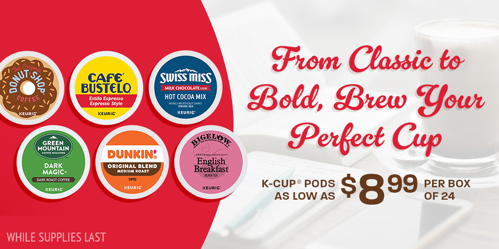 Save on K Cup Pods