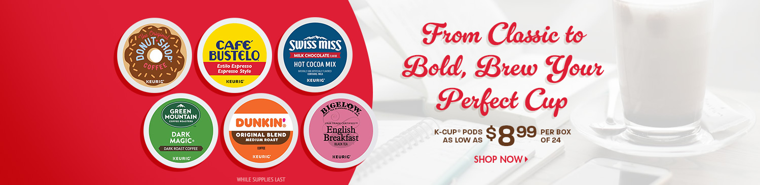 Save on K Cup Pods