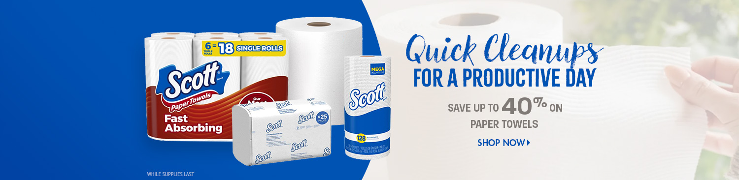 Save on Paper Towels