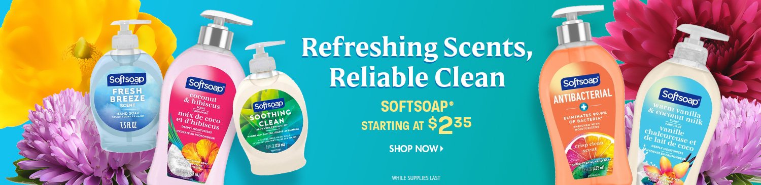 Save on Softsoap Brand Hand Soap