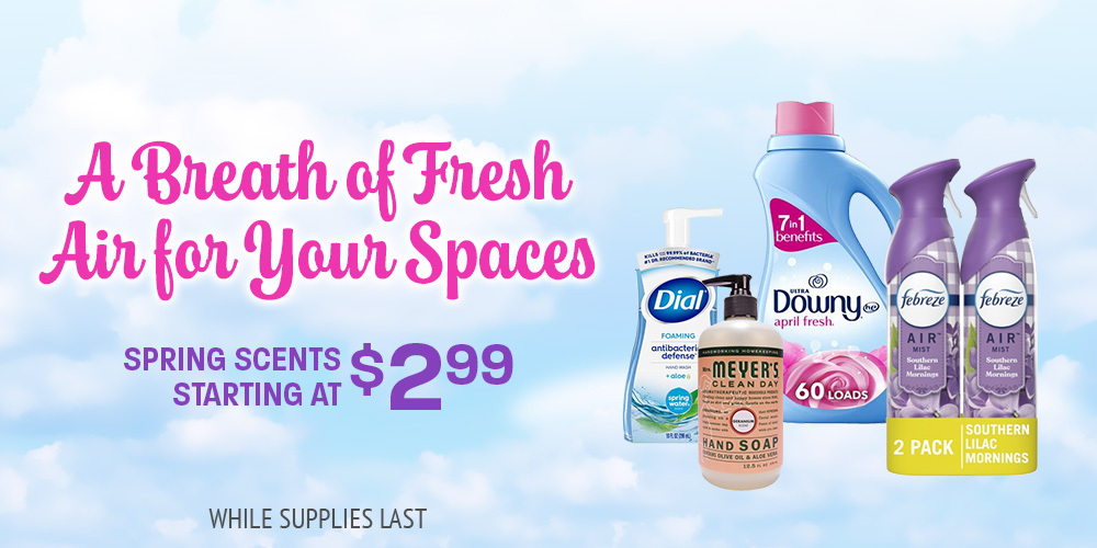 Save on Spring Scents
