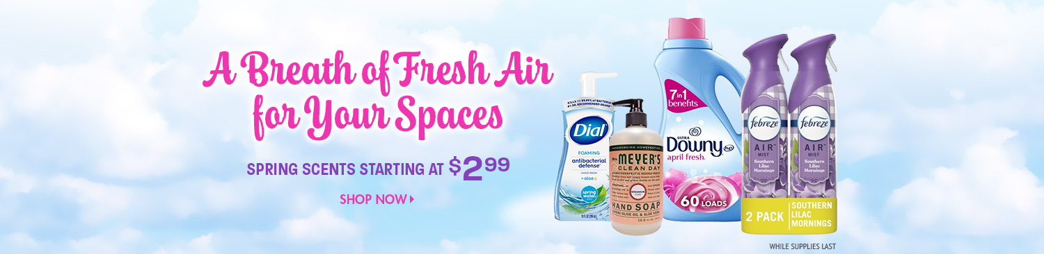 Save on Spring Scents