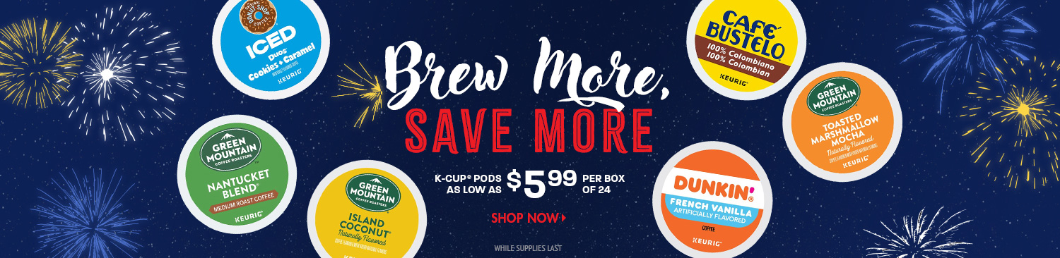 Save on K Cup Pods