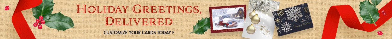 Save on Custom Holiday Cards