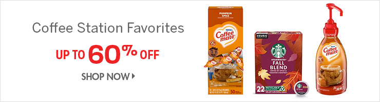 Save on Nestle Coffee Station Favorites