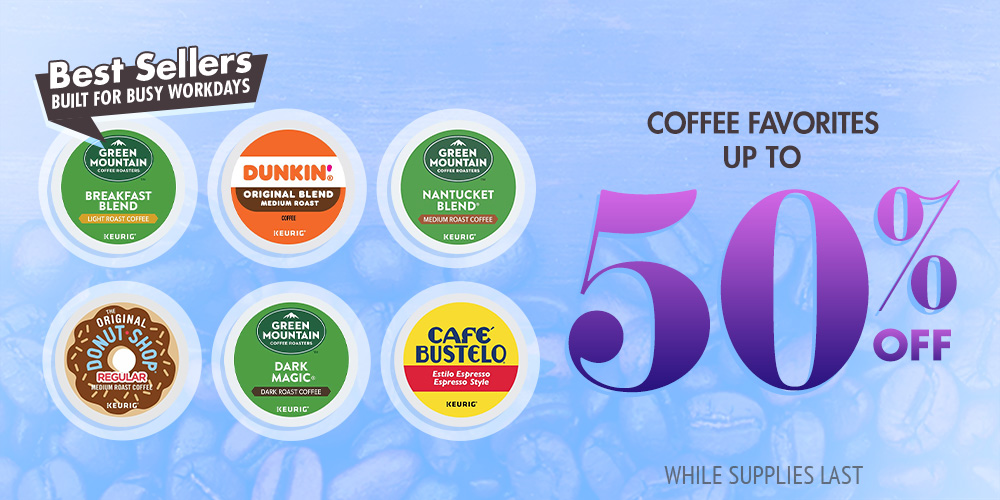 Save on Coffee Best Sellers