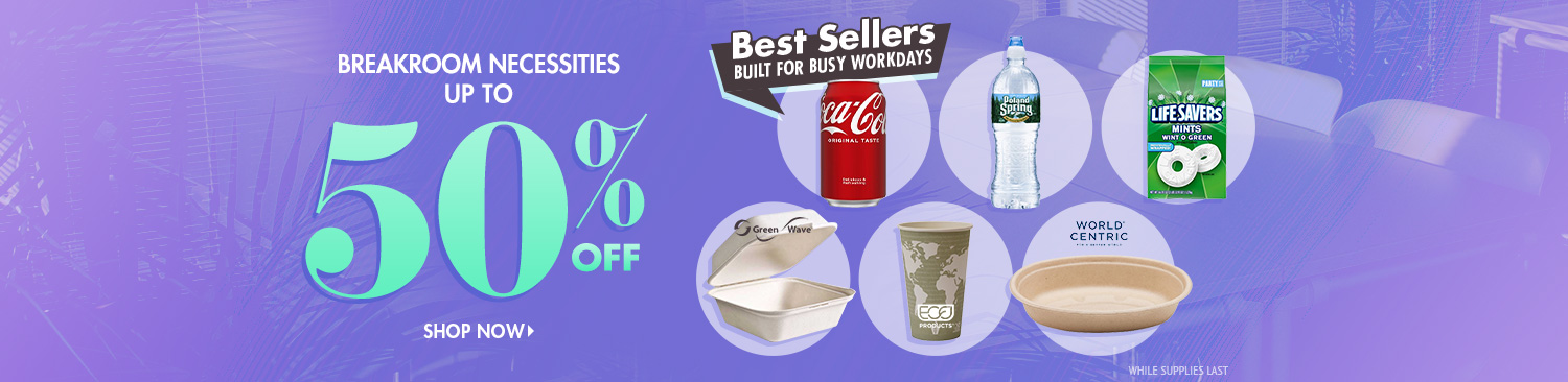 Save on Breakroom and Foodservice Best Sellers