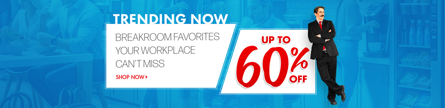 Save on Trending Breakroom Items