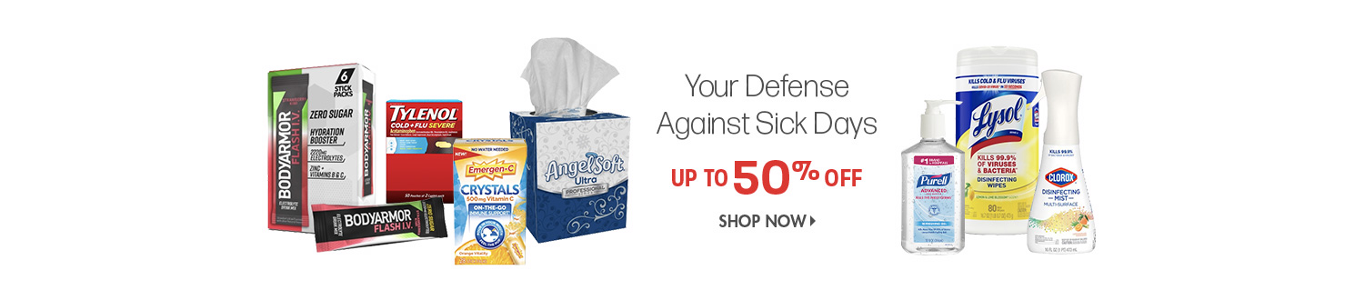 Save on Cold and Flu Supplies