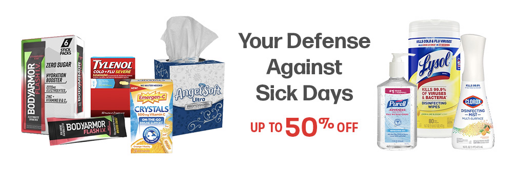 Save on Cold and Flu Supplies