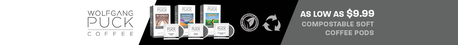 Save on Wolfgang Puck Coffee