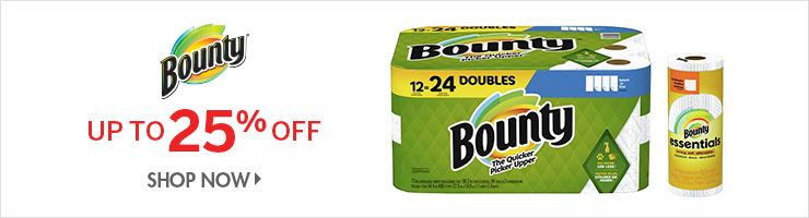Save on Bounty Brand Products
