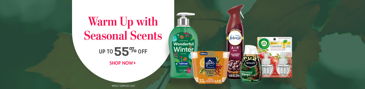 Save on Fall and Winter Scents