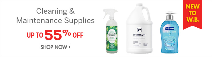 Save on Cleaning and Maintenance Supplies