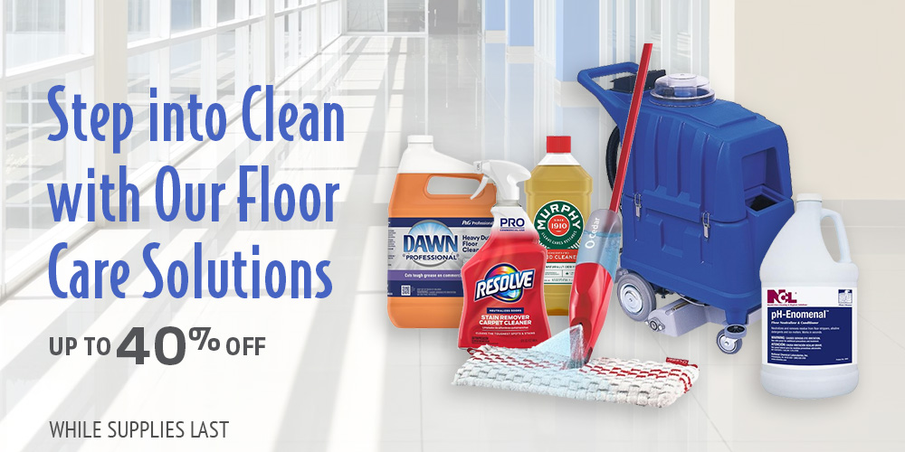 Save on Floor Care Solutions