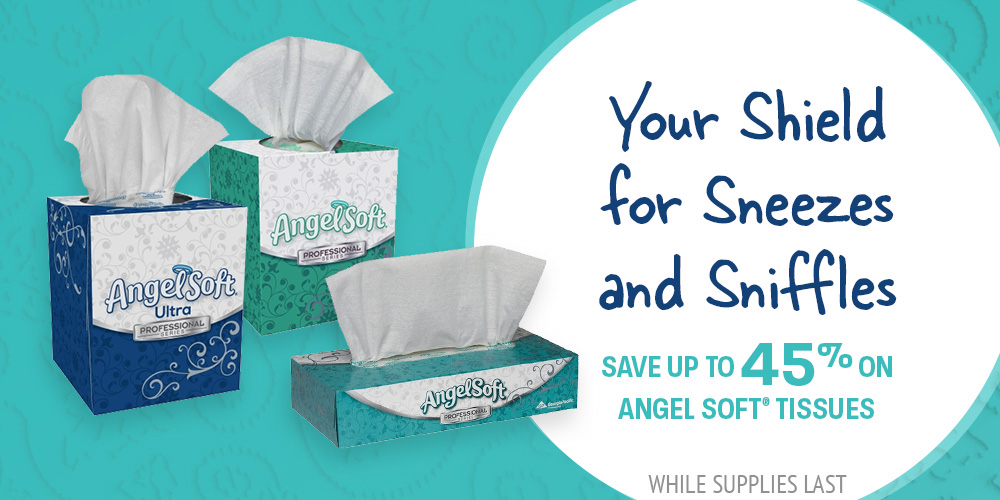 Save on Angel Soft Brand Facial Tissues