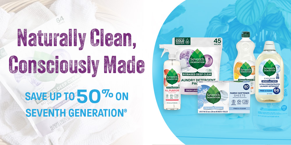 Save on Seventh Generation Brand Products