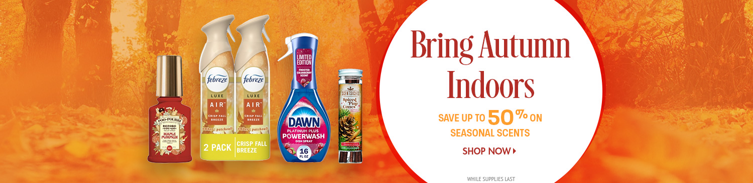 Save on Fall Scents