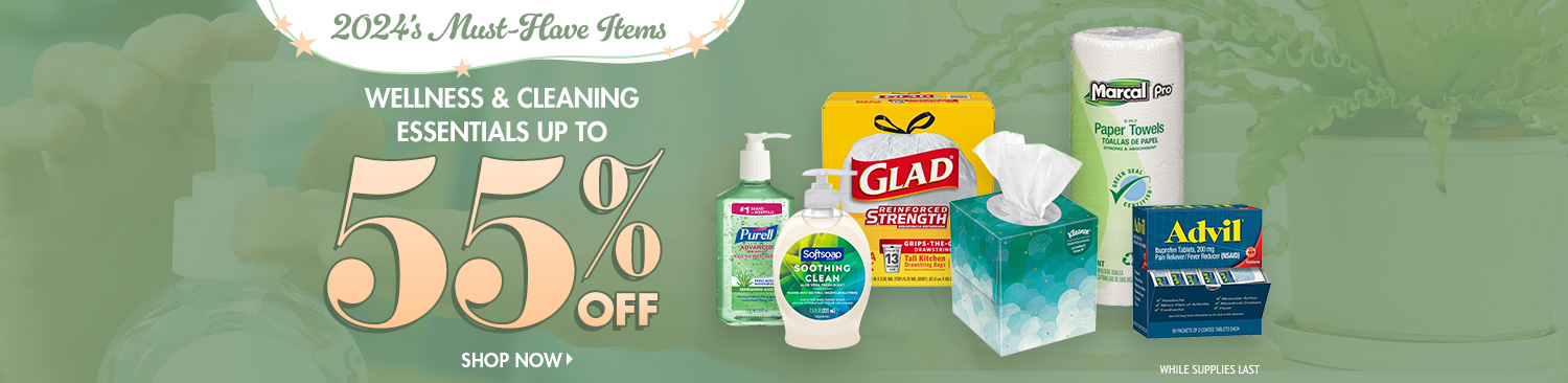 Save on Top 2024 Wellness and Cleaning Products