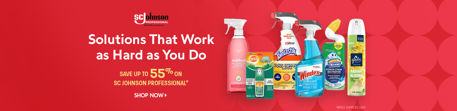 Save on SC Johnson Brand Products
