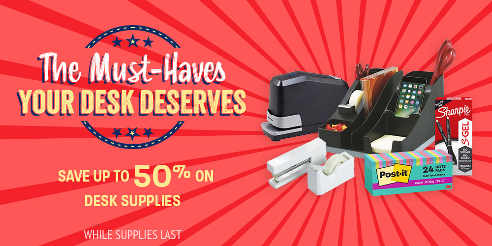 Save on Desk Supplies