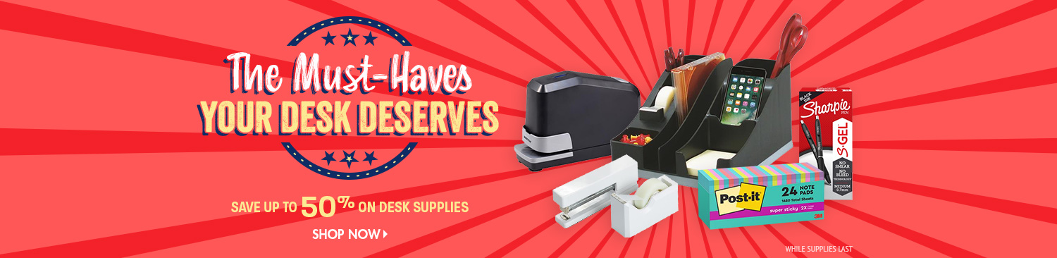 Save on Desk Supplies