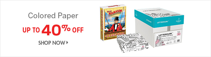 Save on Colored Paper