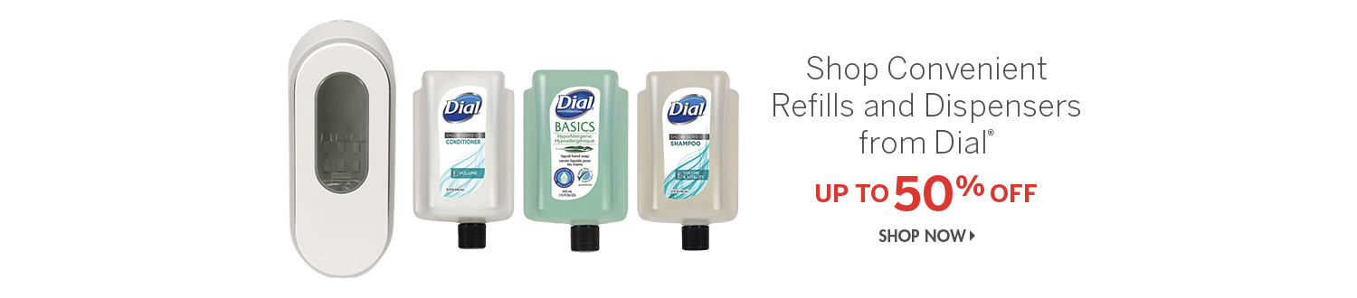 Save on Dial Brand Revills and Dispensers