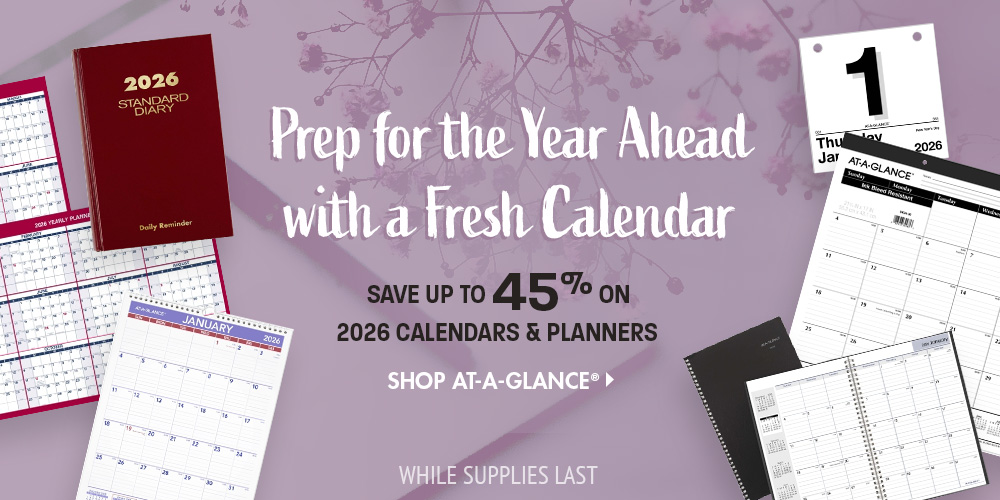 Save on 2025 Calendars and Planners