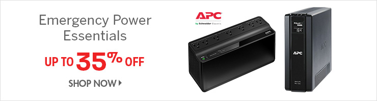 Save on APC Emergency Power Essentials