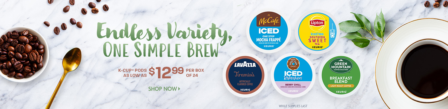 Save on K Cup Pods