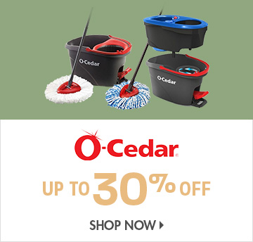 Save on O Cedar Brand Products