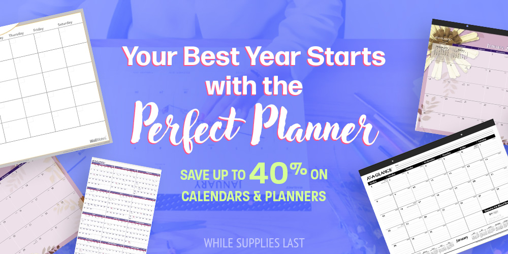 Save on 2025 Calendars and Planners