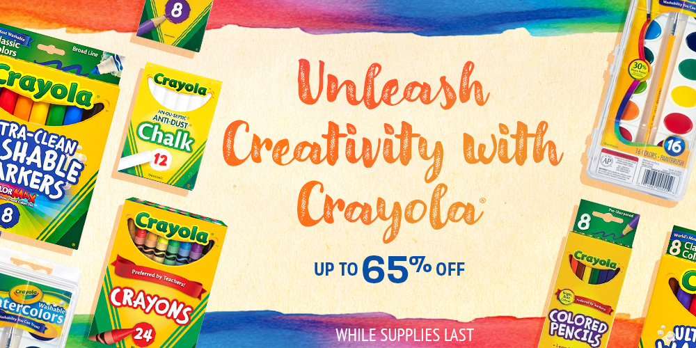 Save on Crayola Brand Products