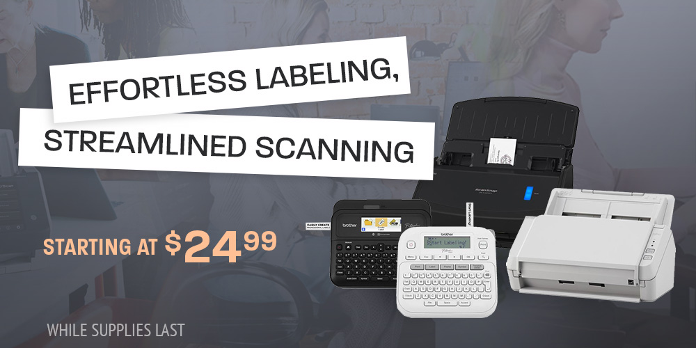 Save on Brother and Ricoh Labeling Supplies