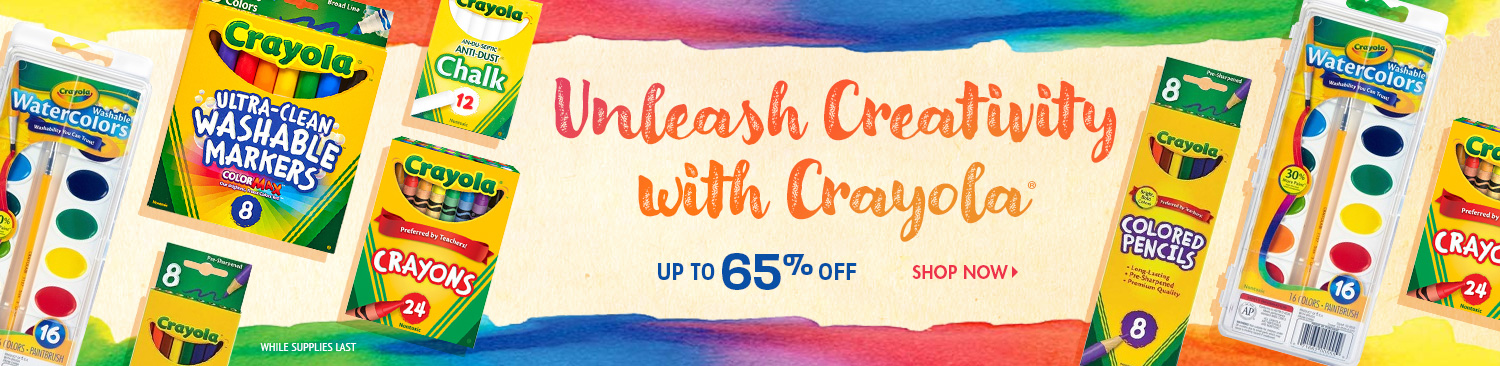 Save on Crayola Brand Products