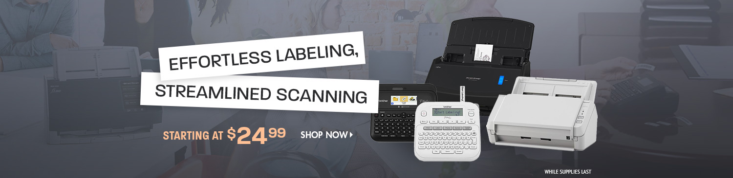 Save on Brother and Ricoh Labeling Supplies