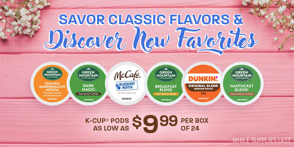 Save on K Cup Pods