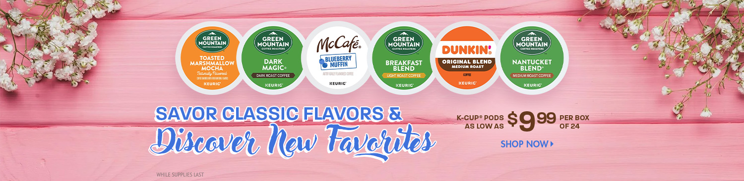 Save on K Cup Pods