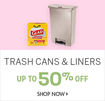 Save on Trash Cans and Liners