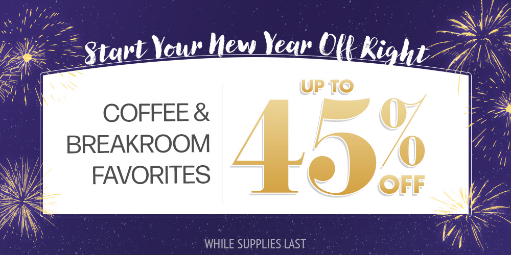 Save on Coffee and Breakroom Favorites