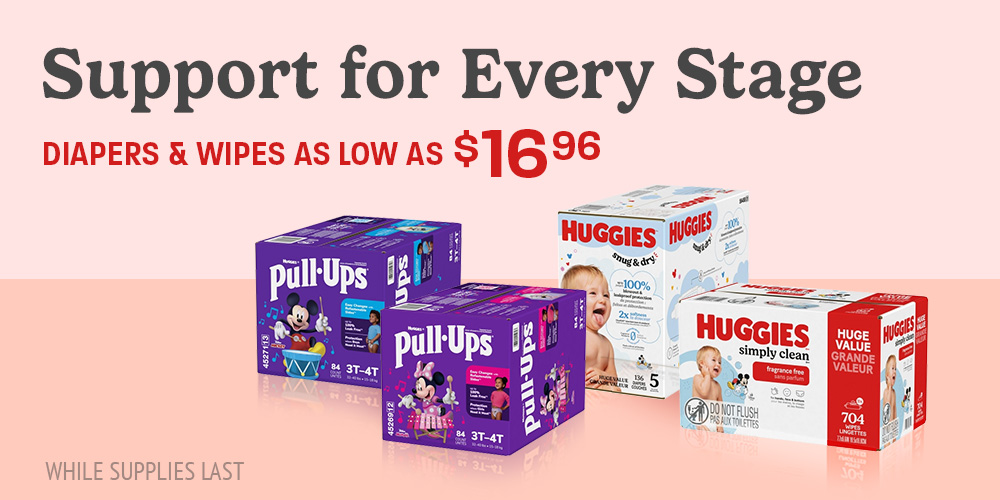 Save on Diapers and Wipes