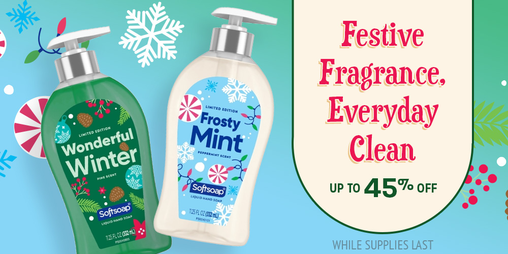 Save on Seasonal Softsoap Scents