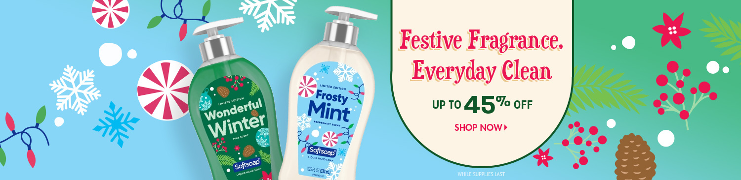 Save on Seasonal Softsoap Scents
